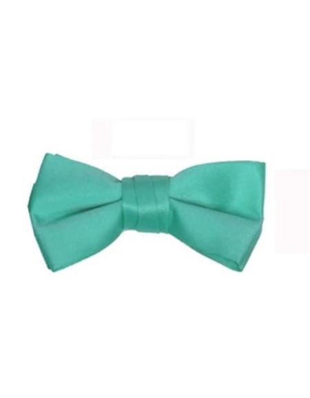 Mens Formal - Wedding Bowtie - Prom 2026 Teal Green Bowtie