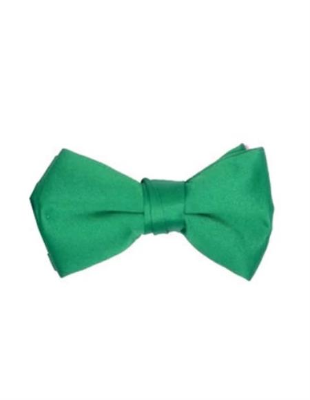 Mens Formal - Wedding Bowtie - Prom 2026 Augusta Green Pre-Tied Bowtie