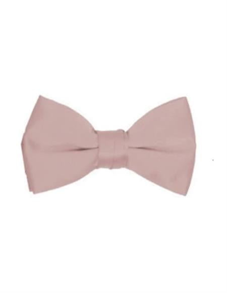Mens Formal - Wedding Bowtie - Prom 2026 Dusty Rose Bowtie