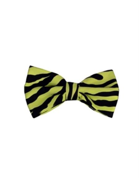 Mens Formal - Wedding Bowtie - Prom 2026 Future Yellow Bowtie
