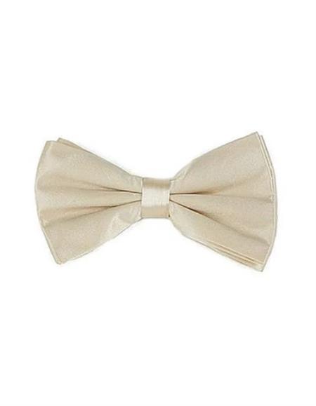 Mens Formal - Wedding Bowtie - Prom 2026 Ivory Bowtie