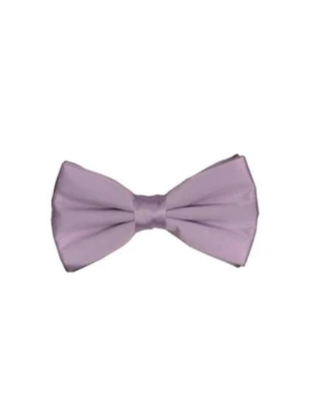 Mens Formal - Wedding Bowtie - Prom 2026 Lilac Pre-Tied Bowtie