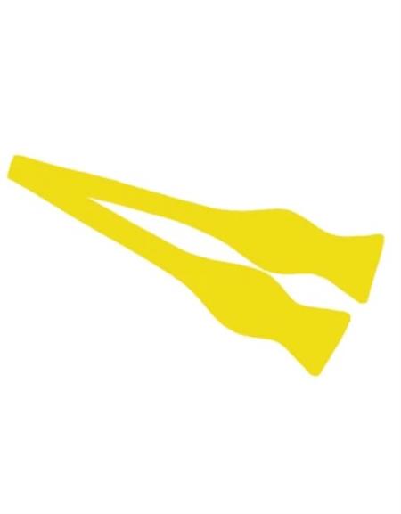 Mens Formal - Wedding Bowtie - Promv Yellow Self-Tie Bowtie