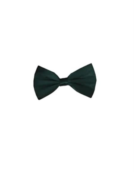 Mens Formal - Wedding Bowtie - Prom 2026 Dark Green Bowtie
