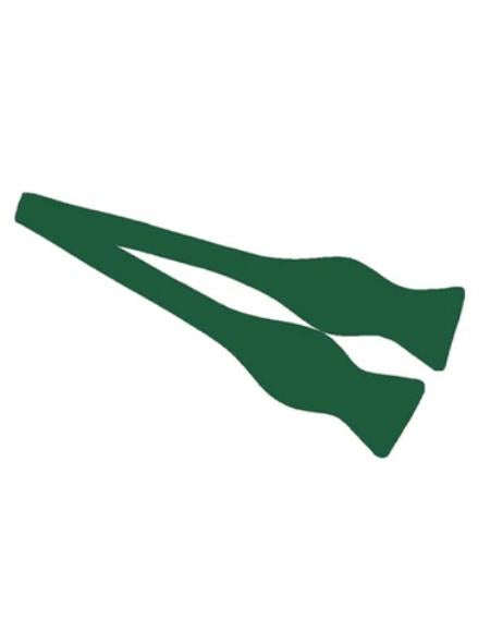 Mens Formal - Wedding Bowtie - Prom 2026 Forrest Green Self-Tie Bowtie