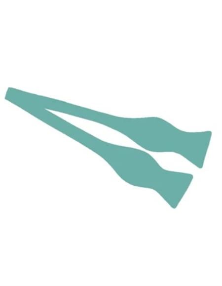 Mens Formal - Wedding Bowtie - Prom 2026 Aqua Green Self-Tie Bowtie