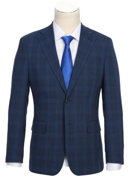 Blue Business Suit for Men
