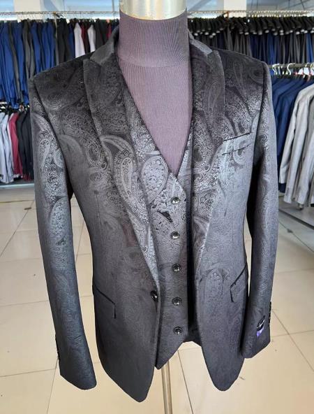 Retro Paris Suits Mens Suit