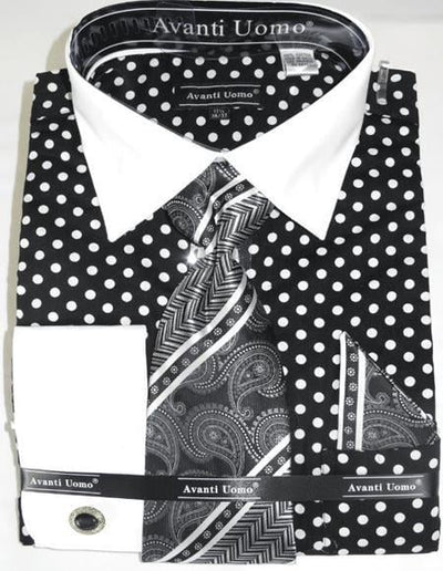 Black and White Gingham Shirt