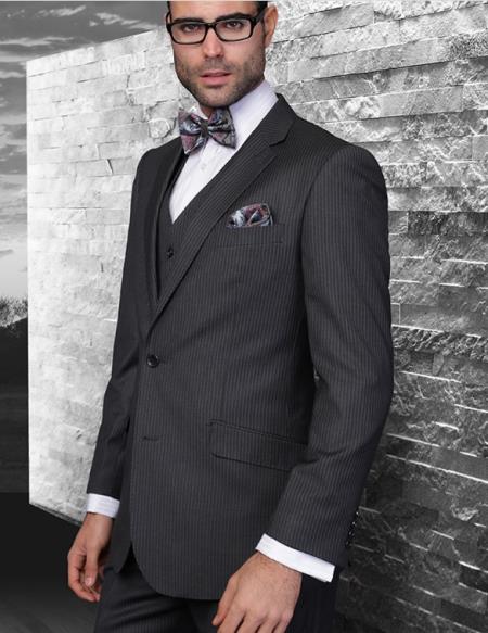 Statement Suits Charcoal