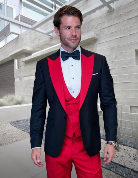 Statement Suits Red