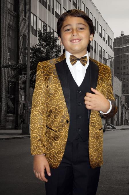 Statement Suits Gold