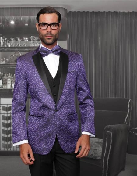 Statement Suits Purple