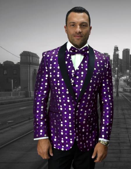 Statement Suits Purple