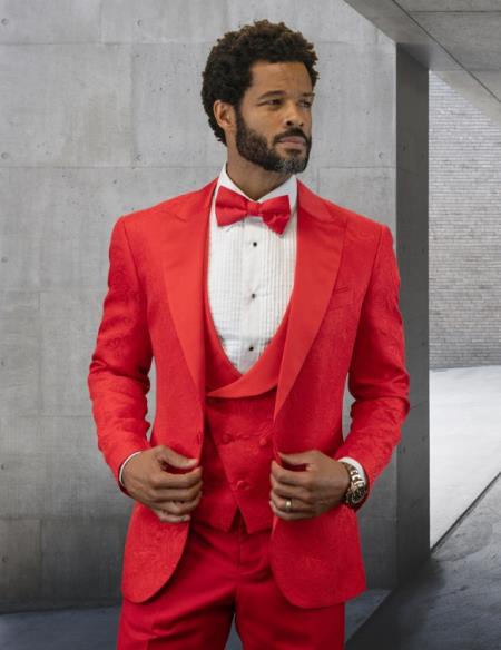 Statement Suits Red