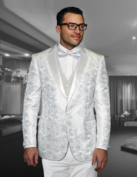 Statement Suits White