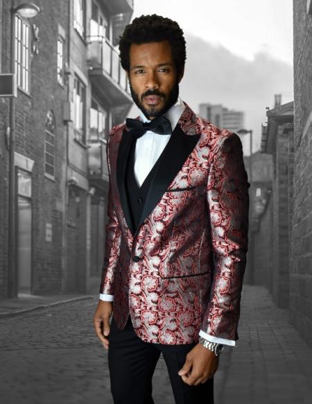 Statement Suits Red