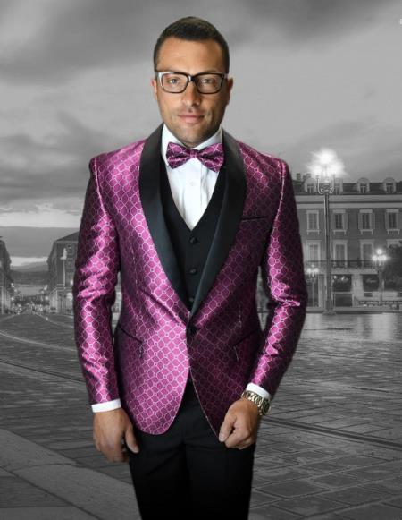 Statement Suits Fuchsia
