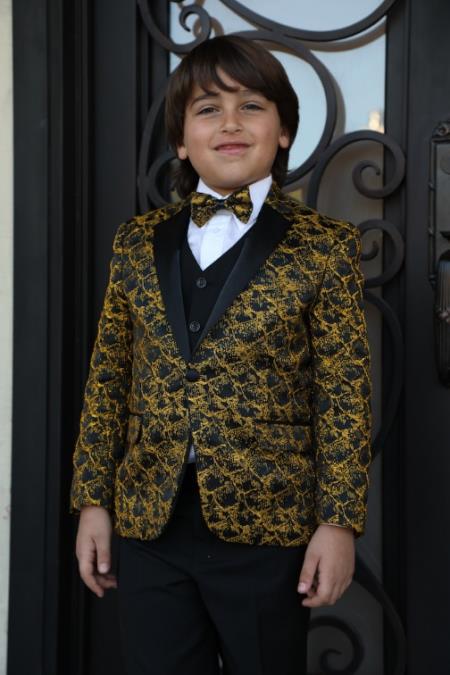 Statement Suits Gold