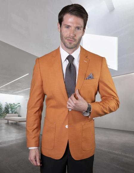 Statement Suits Rust
