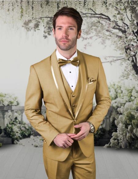 Statement Suits Champagne