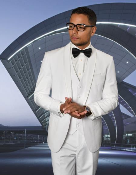 Statement Suits White