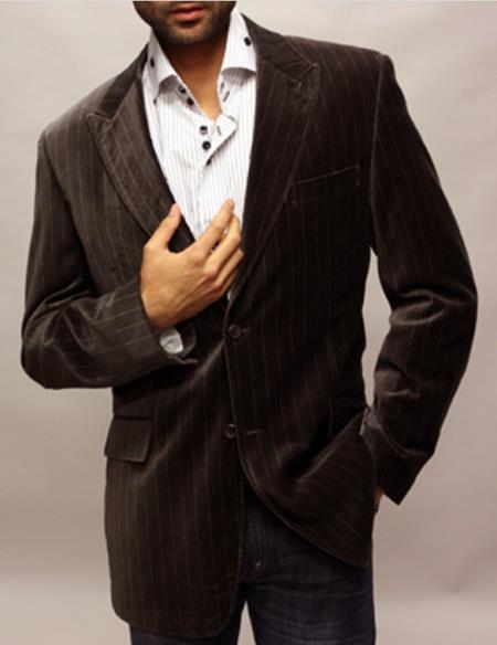 Statement Suits Brown