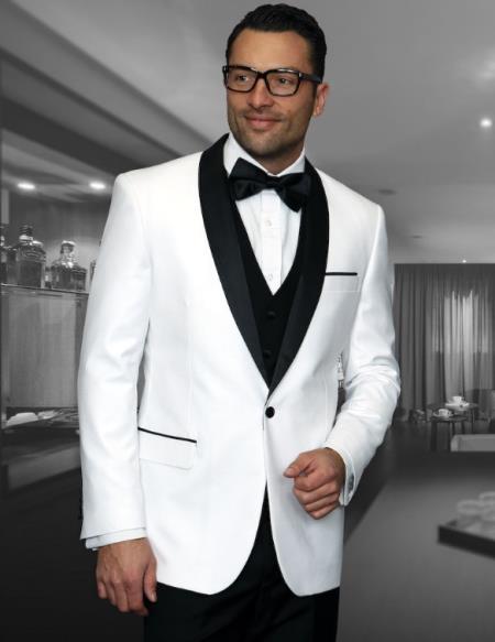 Statement Suits White