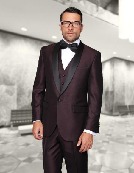 Statement Suits Plum