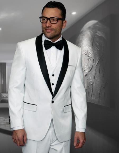 Statement Suits White