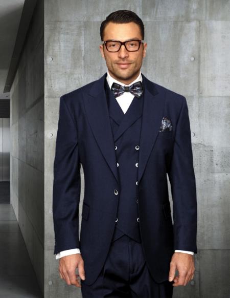 Statement Suits Navy