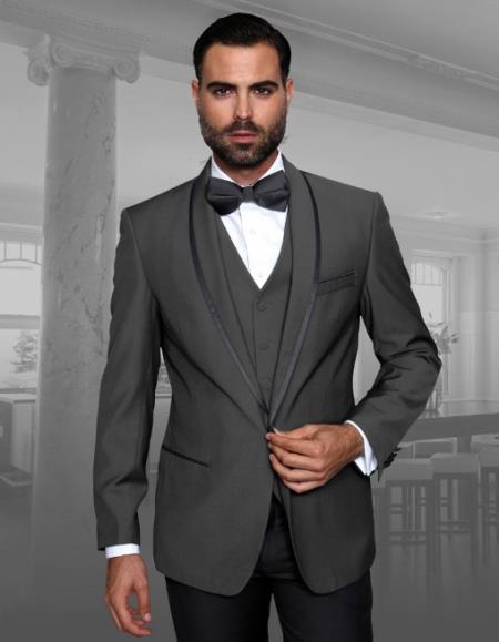 Statement Suits Charcoal