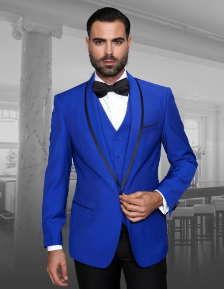 Statement Suits Royal Blue