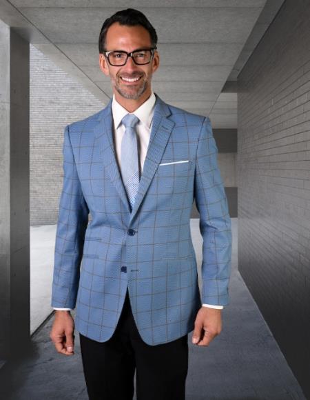 Statement Suits Blue