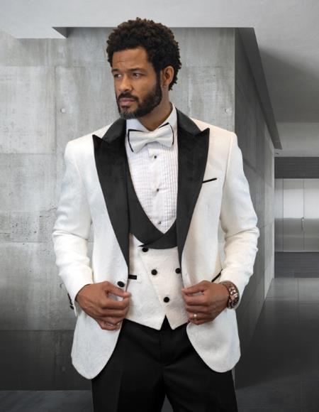 Statement Suits White ~ Black