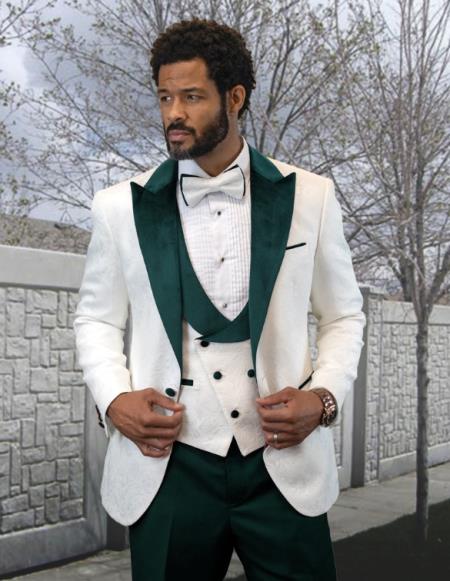 Statement Suits White ~ Hunter