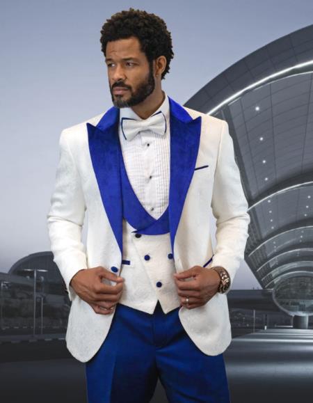 Statement Suits White ~ Royal