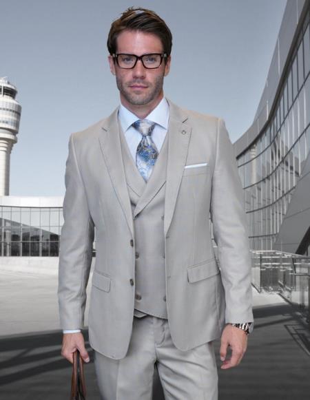 Statement Suits Tan