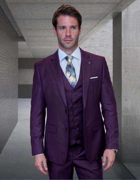 Statement Suits Plum