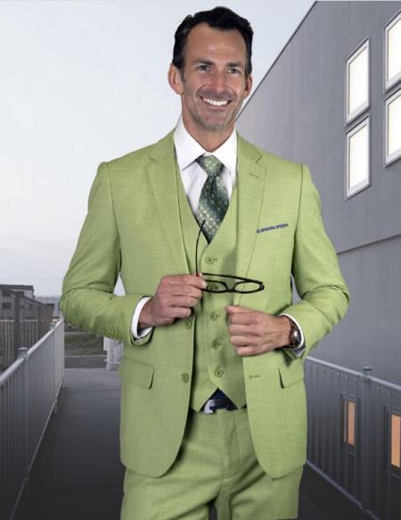Statement Suits Pistachio