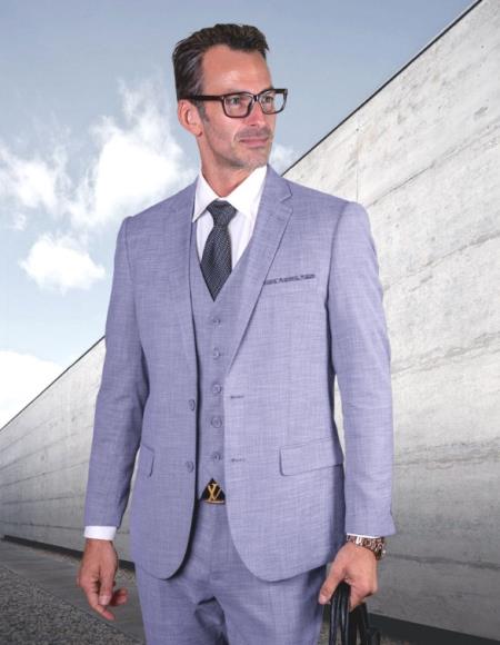 Statement Suits Sky Blue