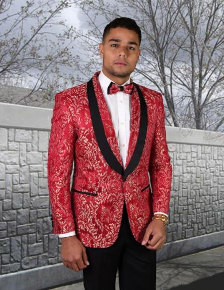 Statement Suits Red