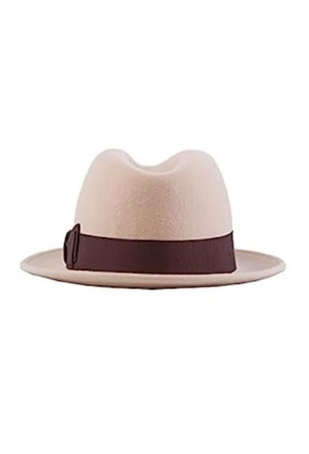 Mens Hat Tan