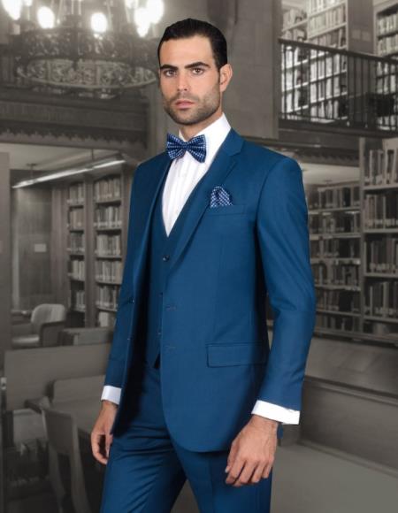 Statement Suits Blue