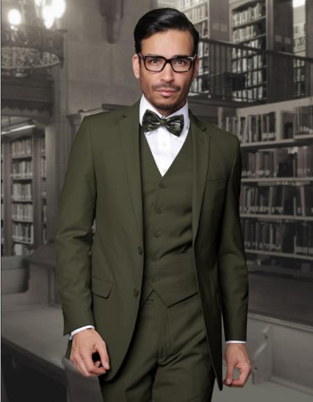 Statement Suits Olive