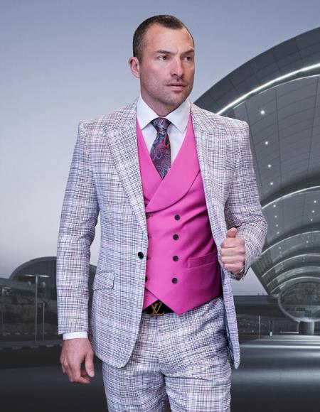 Statement Suits Pink