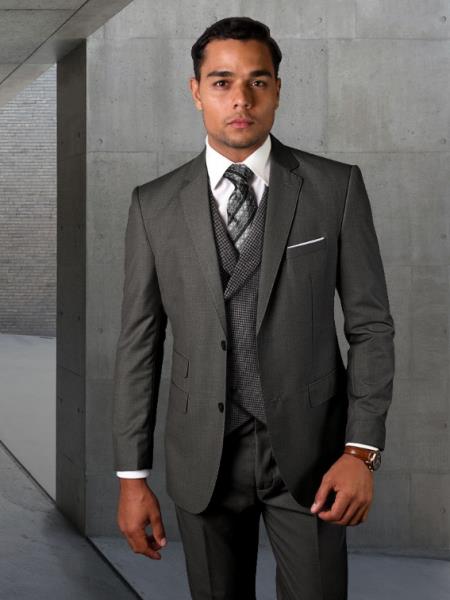 Statement Suits Charcoal