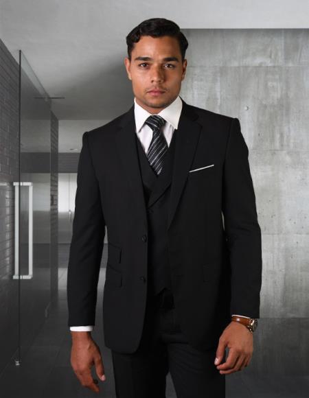 Statement Suits Black