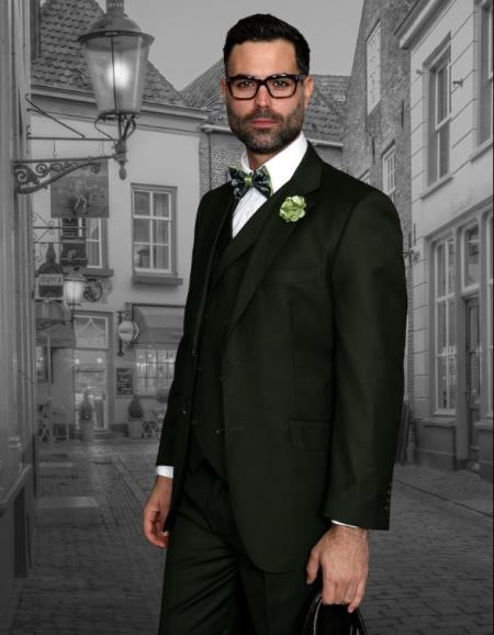Statement Suits Olive