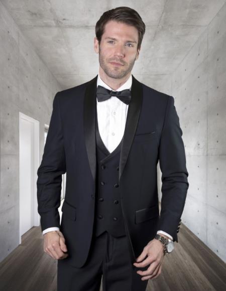 Statement Suits Navy